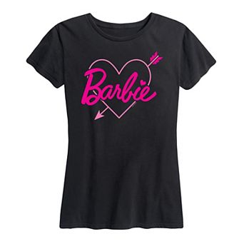 Women's Barbie® Arrow Heart Logo Graphic Tee