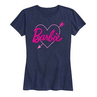 Women's Barbie® Arrow Heart Logo Graphic Tee