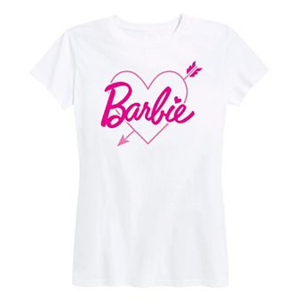 Women's Barbie® Arrow Heart Logo Graphic Tee