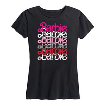 Women's Barbie® Stacked Graphic Tee