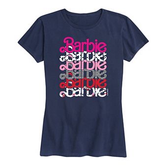 Women's Barbie® Stacked Graphic Tee