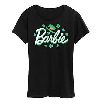 Women's Barbie® St. Patrick's Logo Graphic Tee