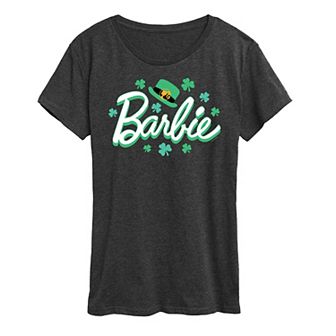 Women's Barbie® St. Patrick's Logo Graphic Tee