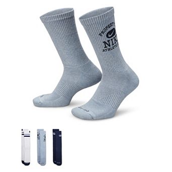 Men's Nike 3-Pack Everyday Cushioned Crew Socks