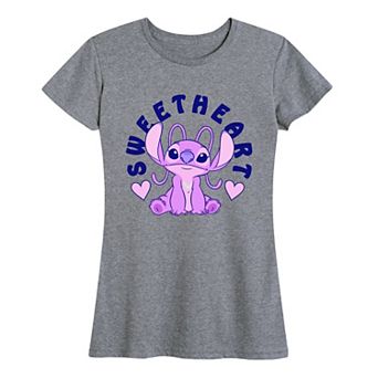 Disney's Lilo & Stitch Women's Angel Sweetheart Graphic Tee