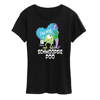 Disney / Pixar's Monsters Inc. Women's Schmoopsie Poo Graphic Tee