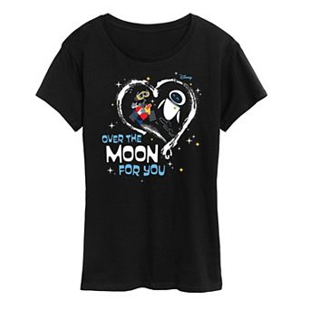Disney / Pixar's WALL-E Women's Over The Moon For You Graphic Tee