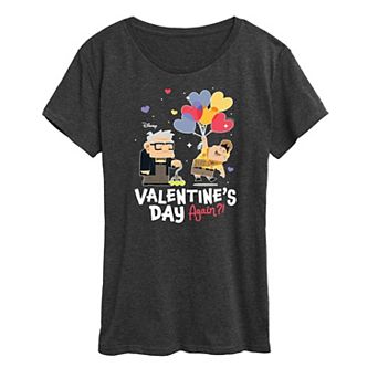 Disney / Pixar's Up Women's Valentine's Day Again Graphic Tee