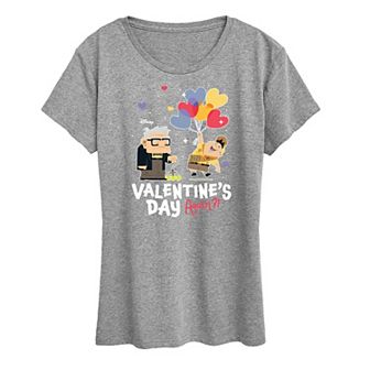 Disney / Pixar's Up Women's Valentine's Day Again Graphic Tee