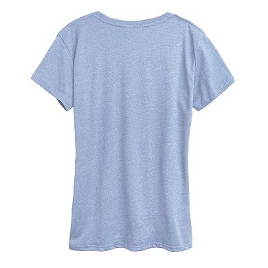 Disney's Lilo & Stitch Women's I Love Stitch Graphic Tee