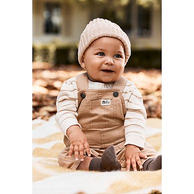 Carter's Baby Boy Train Print 2-Way Zip-Up Footie Coverall main image 0