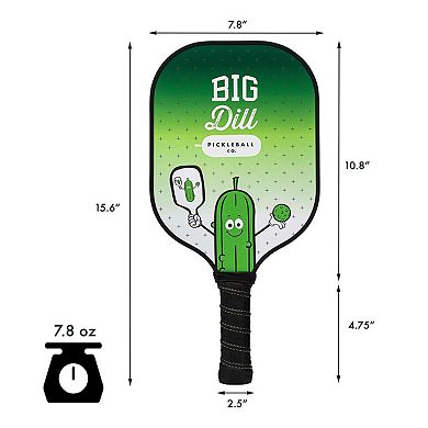 Original Carbon Fiber Pickleball Paddles Set - 2 Paddles with Covers, 2 Pickleballs, & Bag