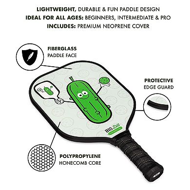 Infinity Fiberglass Composite Pickleball Paddle With Cover