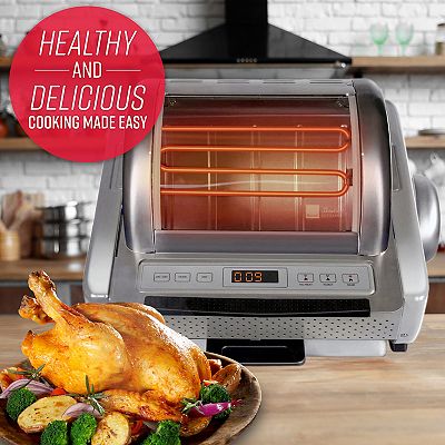 Ronco Ez store Rotisserie Oven Large Capacity 15lbs Countertop Oven