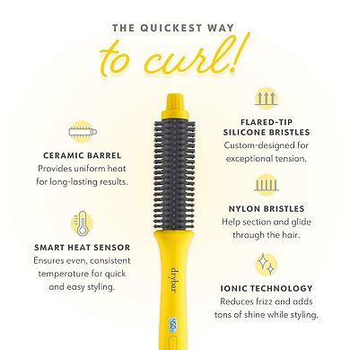 The Curl Party Heated Thermal Curling Round Brush