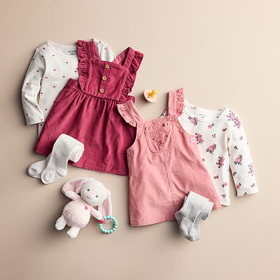 Baby Girl Carter s 3 pc. Maroon Jumper Set