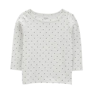 Baby Girl Carter's 3-pc. Cat Print Jumper Set