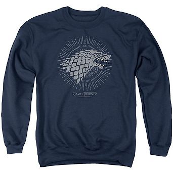 Game Of Thrones Stark Burst Sigils Adult Crewneck Sweatshirt