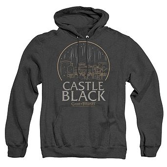 Game Of Thrones Castle Black Adult Heather Hoodie