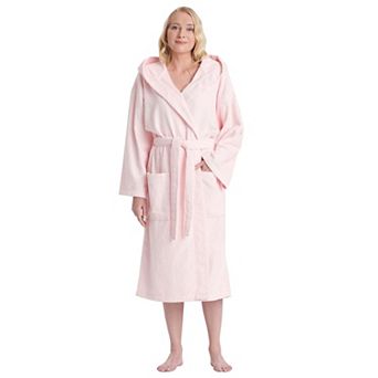 Women's Hooded Turkish Terry Cotton Robe