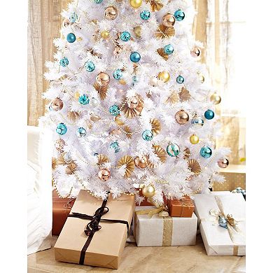 Treetopia Winter 6 Foot Artificial Unlit Christmas Holiday Tree W/ Stand