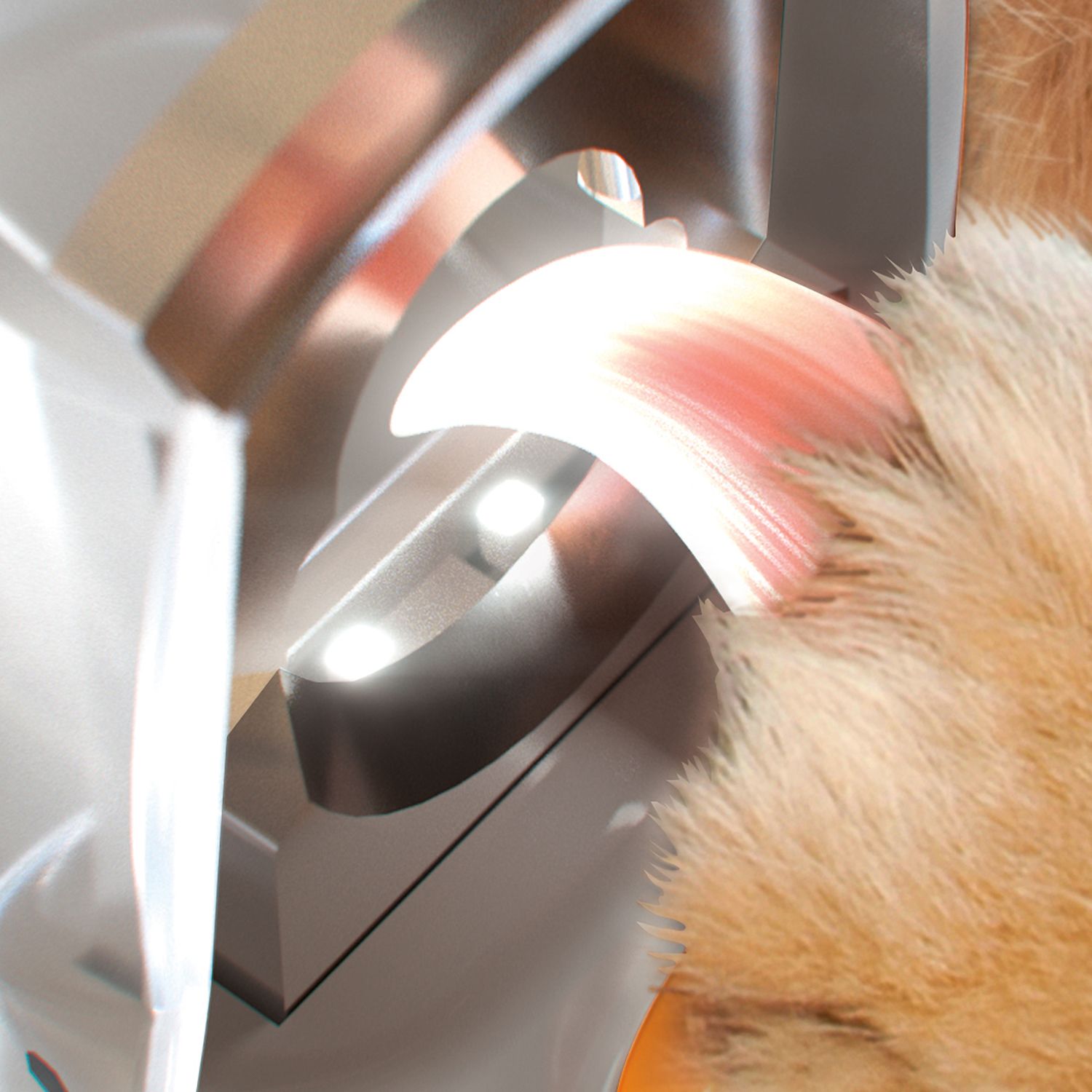 PetiCare Illuminated Nail Clipper For Dogs & Cats - See The Quick, Trim Safely