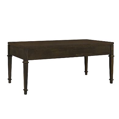 Martha Stewart Kenna Fluted 2-Drawer Coffee Table