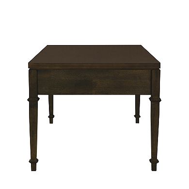 Martha Stewart Kenna Fluted 2-Drawer Coffee Table