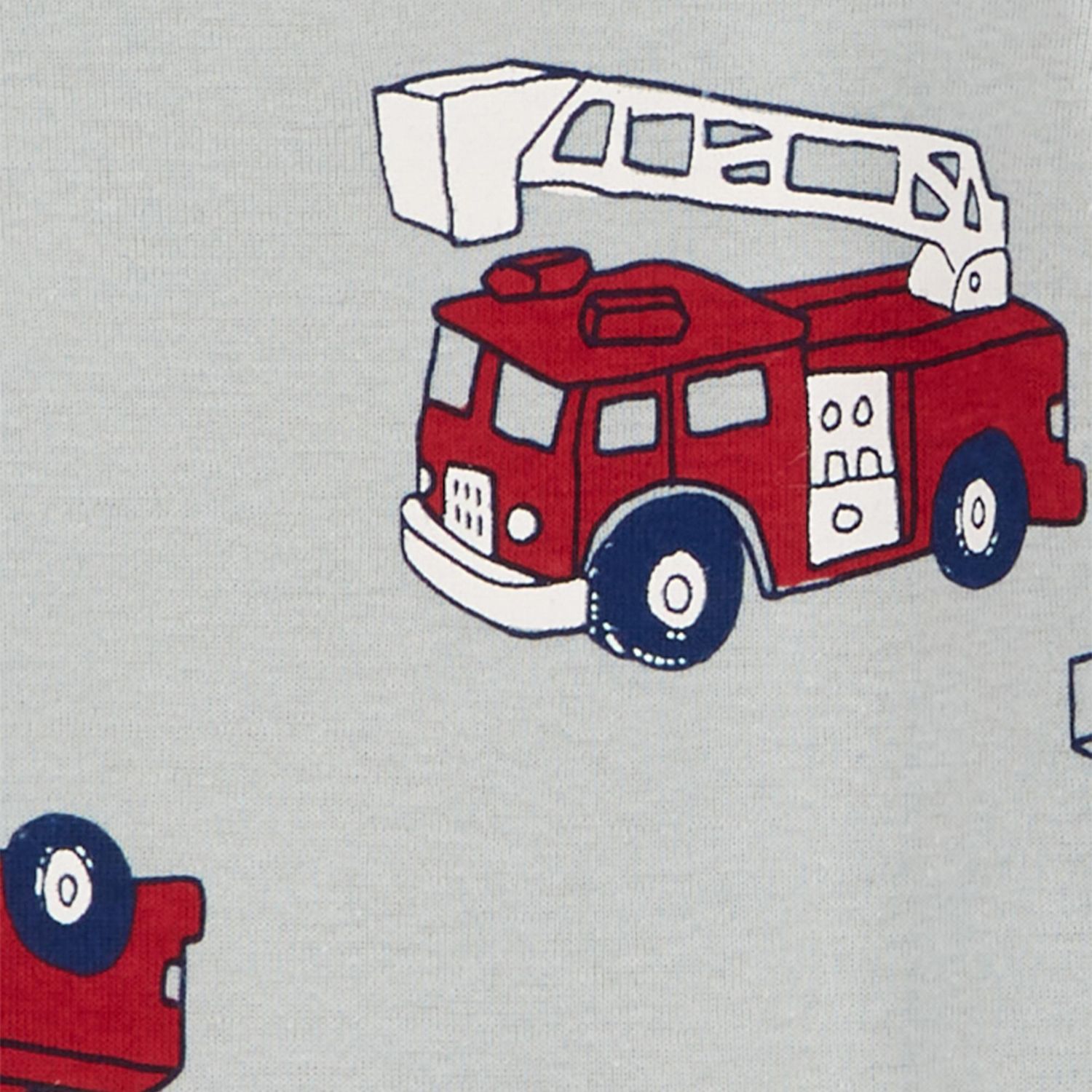 MOTHERCARE Baby Boys' Long Sleeve Bodysuits 3 Pack – Fire Engine & Truck Design, 100% Cotton, Brand New With Tags 2 thumbnail image
