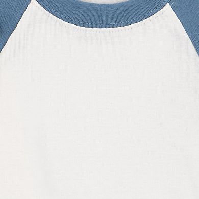 Baby Boy Carter's 4-Piece Long Sleeve Raglan Bodysuits