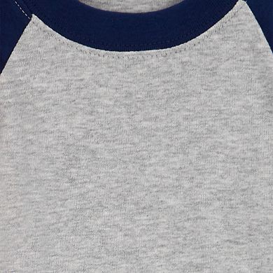 Baby Boy Carter's 4-Piece Long Sleeve Raglan Bodysuits