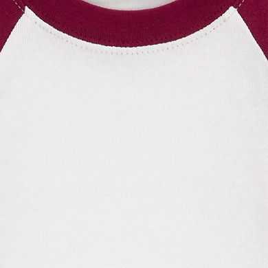 Baby Boy Carter's 4-Piece Long Sleeve Raglan Bodysuits