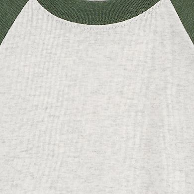Baby Boy Carter's 4-Piece Long Sleeve Raglan Bodysuits