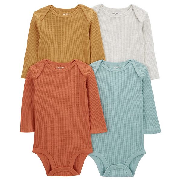 Carter's 5pc Baby Boy Hippo Striped Bodysuit Set