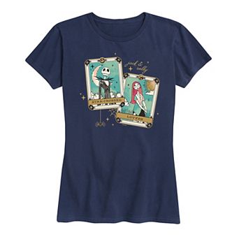 Disney's The Nightmare Before Christmas Women's Star Crossed Lovers Graphic Tee