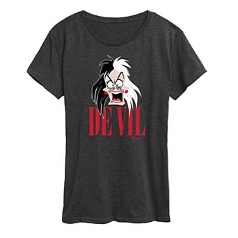 Disney's 101 Dalmations Cruella Women's Graphic Tee