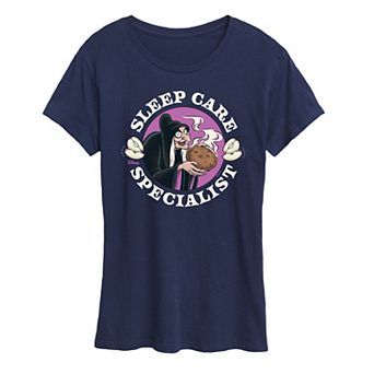 Disney's Snow White and the Seven Dwarfs Evil Queen Women's Sleep Care Graphic Tee