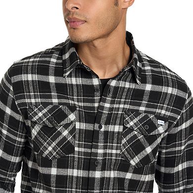 Men's Hurley Long Sleeve Button Down Flannel