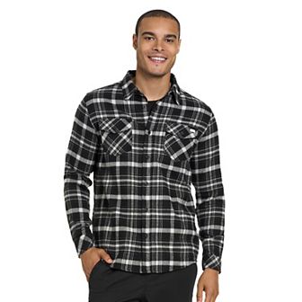 Men's Hurley Long Sleeve Button Down Flannel