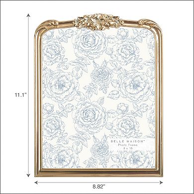 Belle Maison 8" x 10" Floral Tabletop Frame