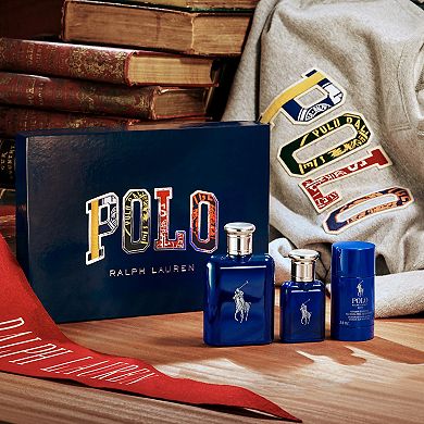 Ralph Lauren Polo Blue Eau de Toilette 3-Piece Gift Set