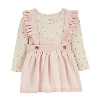 Baby Girl Carter's 2 pc Long Sleeve Bodysuit & Jumper Set