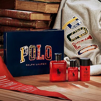 Ralph Lauren Polo Red Eau de Toilette 3-Piece Gift Set