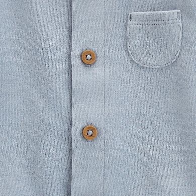 Baby Boy Carter's 3-pc. Blue Cardigan, Bodysuit & Pant Set