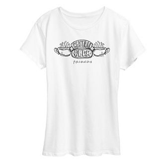 Women's Friends Central Perk Logo Graphic Tee