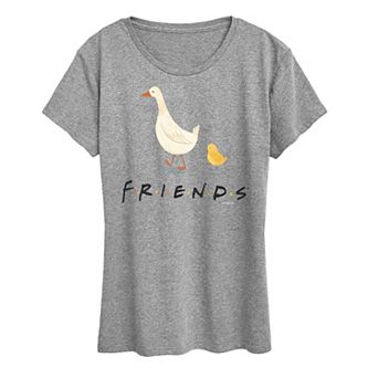 Women's Friends Goose Chicken Graphic Tee