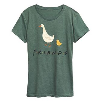 Women's Friends Goose Chicken Graphic Tee