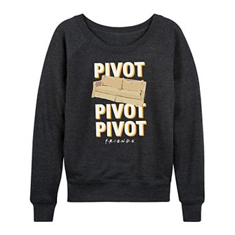 Women's Friends Pivot Couch French Terry Long Sleeve Tee