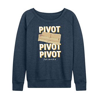 Women's Friends Pivot Couch French Terry Long Sleeve Tee