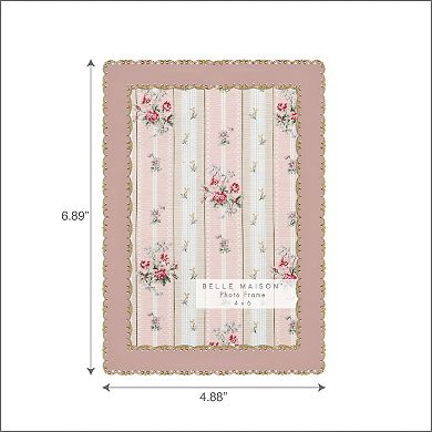 Belle Maison 4" x 6" Pink Tabletop Frame